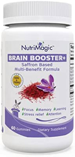 KIDS Brain Booster+ Saffron Based Nootropic & Multivitamin – NutriMagic USA
