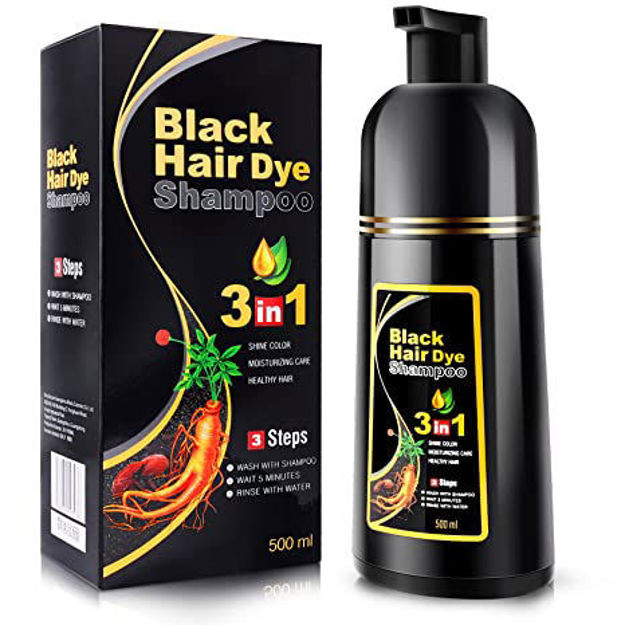 Picture of Hair Dye Shampoo 3 in 1 for Gray Hair