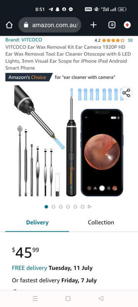 Picture of Removal Cleaner Otoscope Android