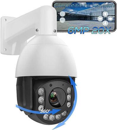 Picture of 6MP Outdoor PTZ IP POE Camera