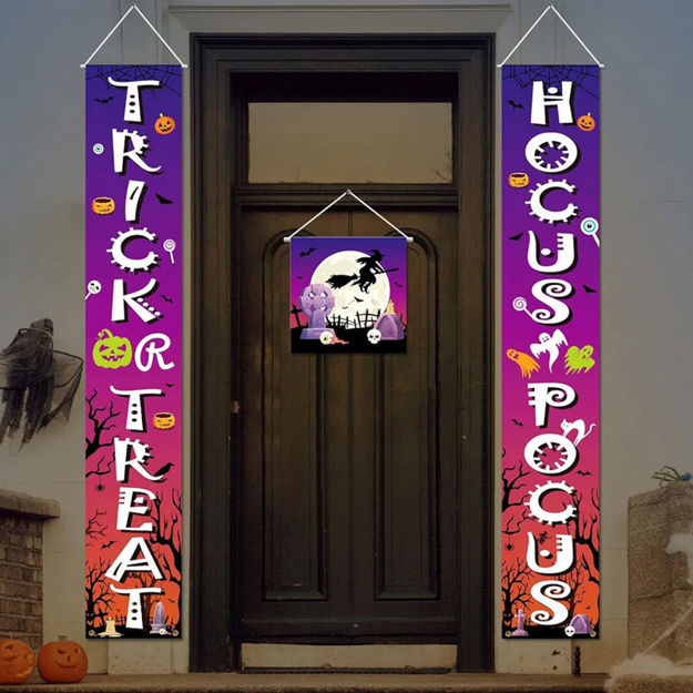 Picture of Cartel de Halloween al aire libre