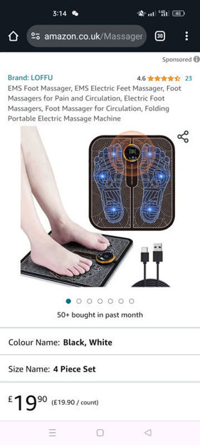 Picture of Massager Electric Massagers Circulation Portable