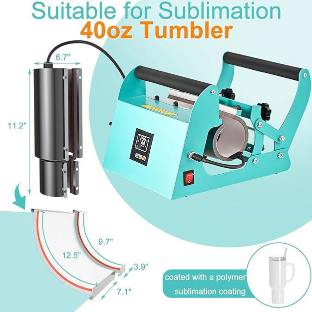 Picture of Tumbler  Heat Press Machine
