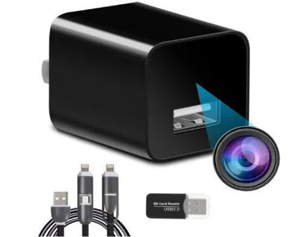 Picture of spy camera charger