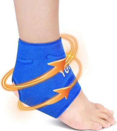 Picture of ankle ice pack wrap