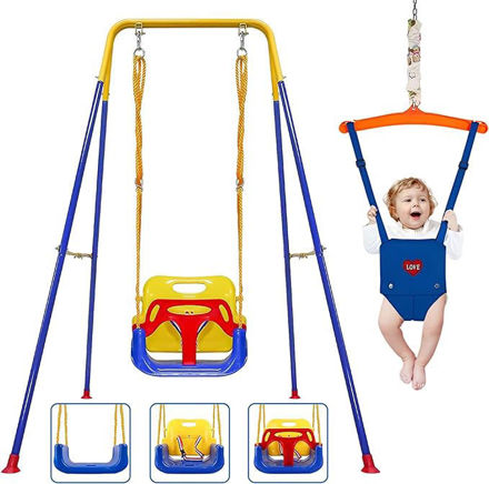 Picture of 2 in 1 Toddler Swing ＆ Jumper