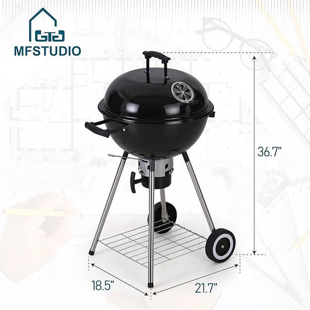 Picture of 18" Kettle Charcoal Grill