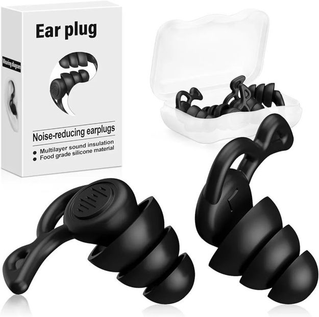 Picture of canceling earplugs Swimming Concerts Reusable