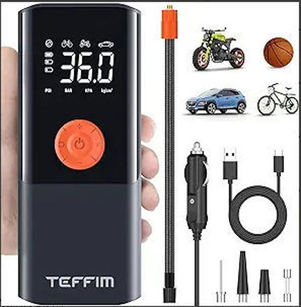 Picture of tire inflator portable air compressor