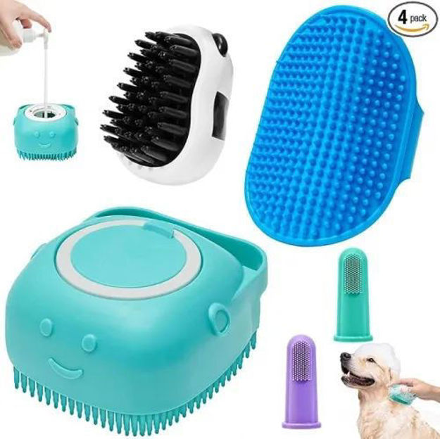 Picture of dog bath brush
