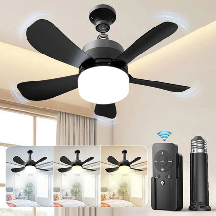 Picture of Plug in Light Fan – Ceiling Fans with Lights