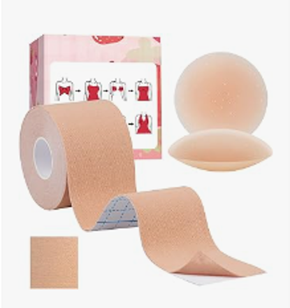 Picture of Boob Tape with Reusable Nipple Covers