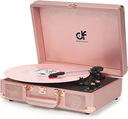 Picture of 3-Speed ​​Portable Vinyl Record Player