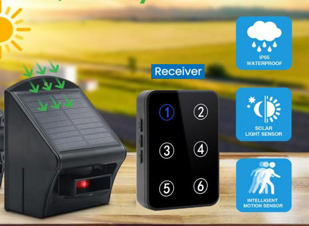 Picture of Solar Wireless Driveway Alarm