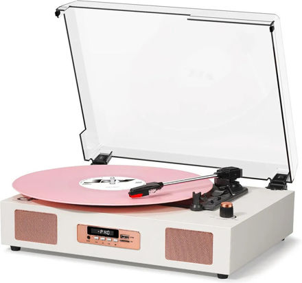 Picture of Wireless Bluetooth Enhanced Recording Turntable