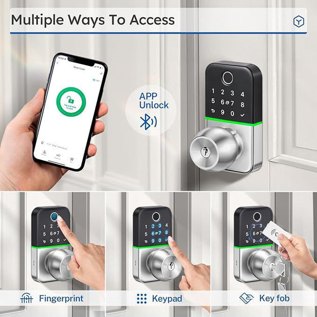 Picture of Keypad Smart Door Lock Knob