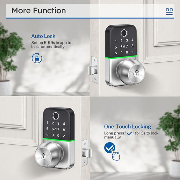 Picture of Keypad Smart Door Lock Knob