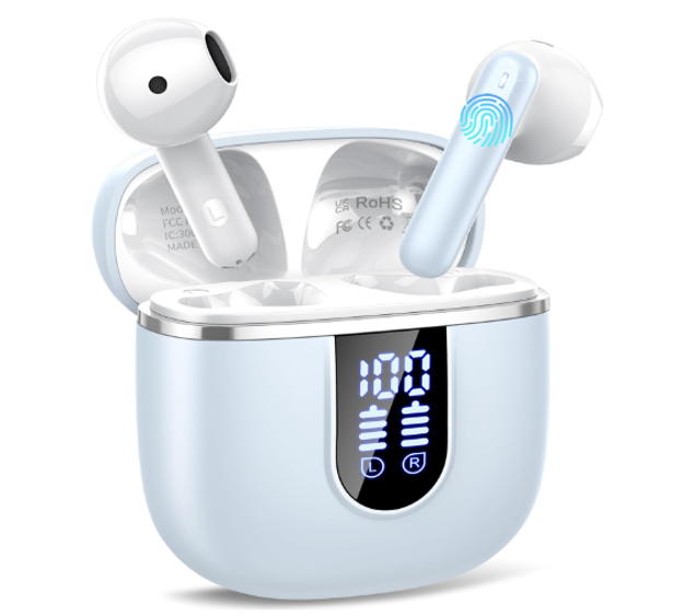 Picture of Headphones Bluetooth Earphones Canceling Waterproof