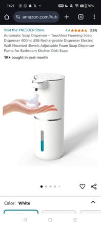 Picture of Automatic Soap Dispenser Rechargeable Adjustable