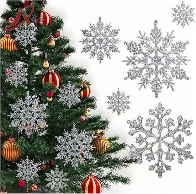 Picture of ANLCQC Christmas Snowflake Decorations Wonderland