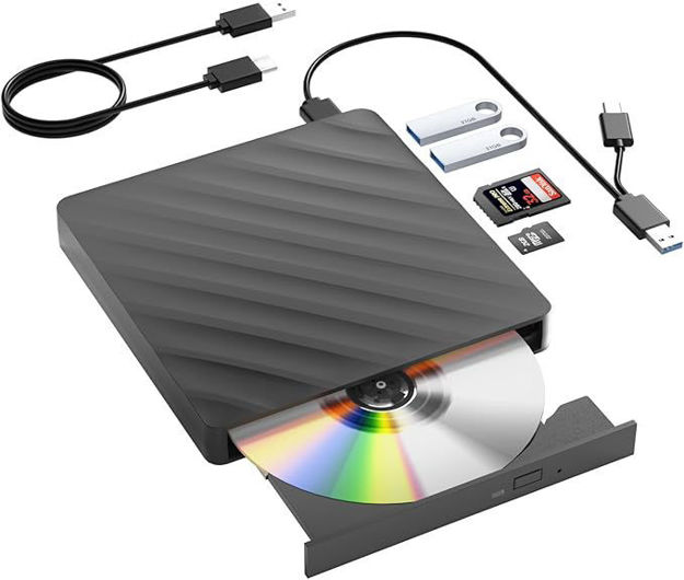 Picture of external blu ray drive