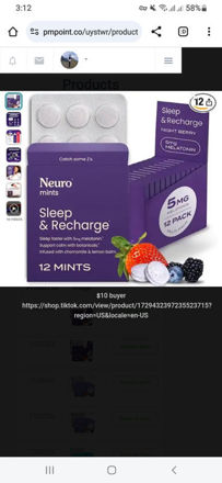 Picture of Neuro Melatonin Sleep Recharge Pieces