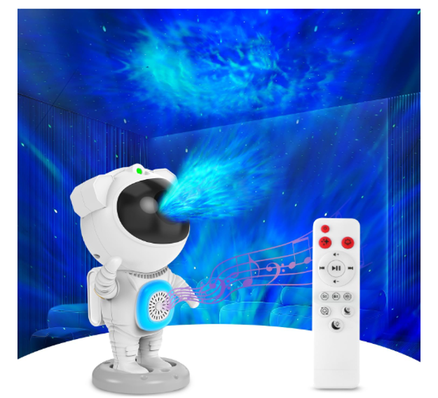 Picture of Astronaut Projector Bluetooth Birthdays Valentines