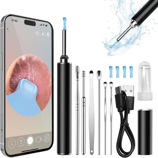 Picture of Ear Wax Removal Ear Camera Otoscopes for Adults Pets