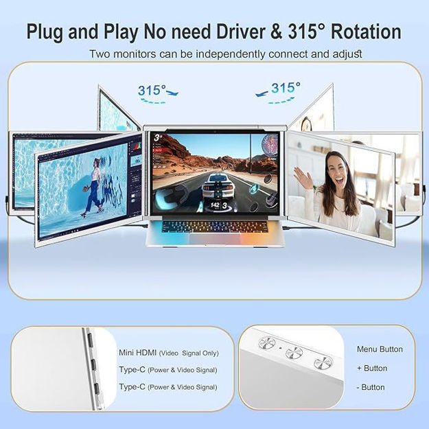 Picture of Laptop Screen Extender Extension