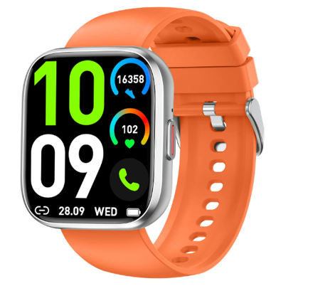 Picture of Smartwatch Impermeabil Contapassi Cardiofrequenzimetro Arancione