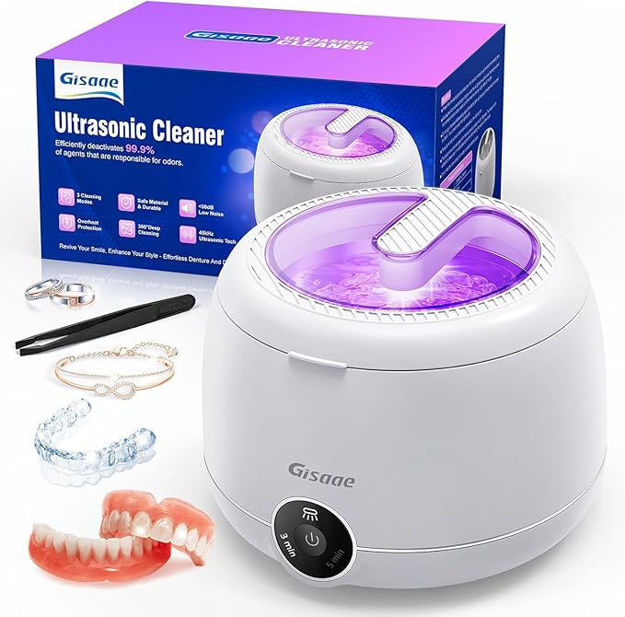 Picture of Ultrasonic Cleaner Dentures Toothbrush Appliances