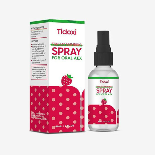 Picture of Throat Numbing Spray Throating Strawberry