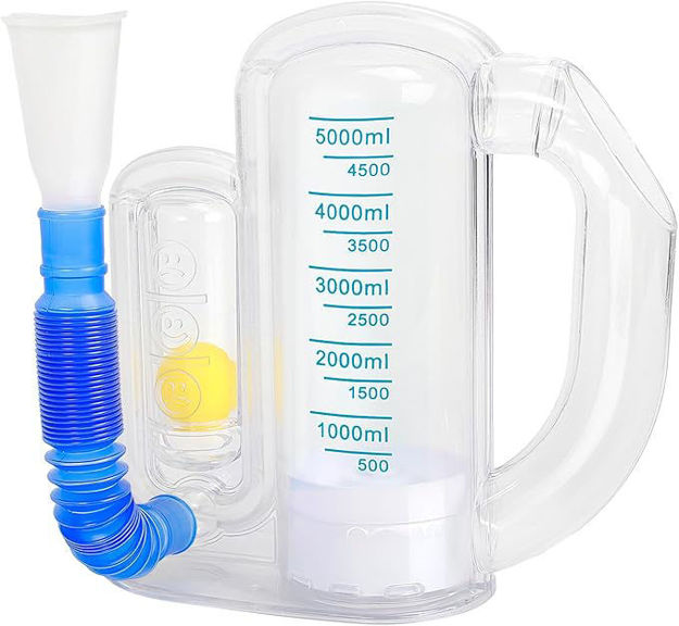 Picture of Incentive Spirometer Incentive Spirometer Breathing Measurement