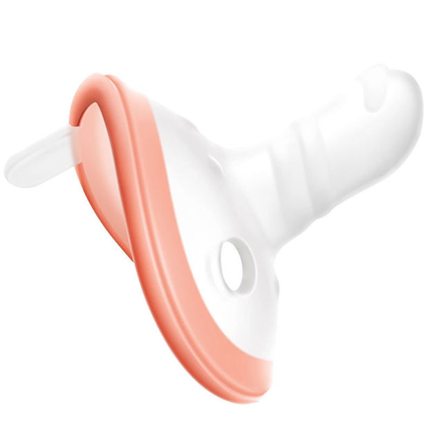 Picture of Pacifiers One Piece BPA Free Lightweight Breastfed