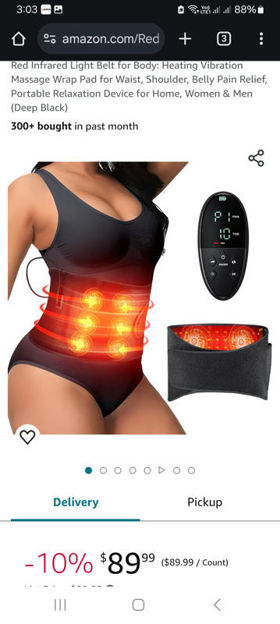 Picture of Red Infrared Light Belt Body