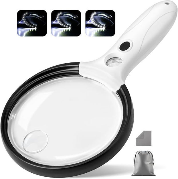 Picture of Magnifying Handheld Illuminated Magnifier Inspection