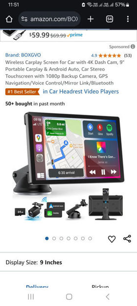 Picture of Wireless Touchscreen Navigation Bluetooth