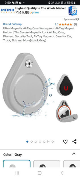 Picture of Magnetic Case Waterproof Discreet Security