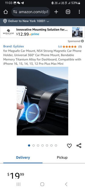 Picture of Car Mount Magnetic Universal Compatible