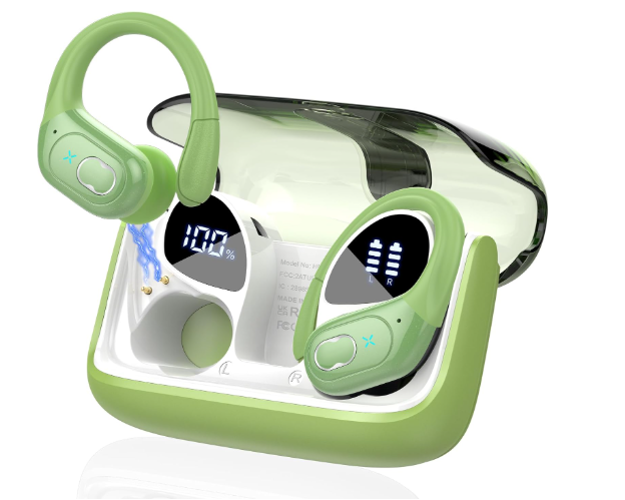 Picture of Bluetooth Headphone Waterproof allenamento Green