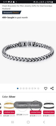 Picture of Mens Bracelet - Stainless Steel