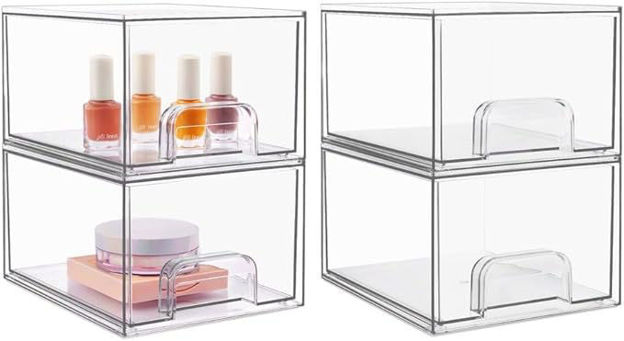 Picture of Organiser Transparent Bathroom Non Slip Dressing