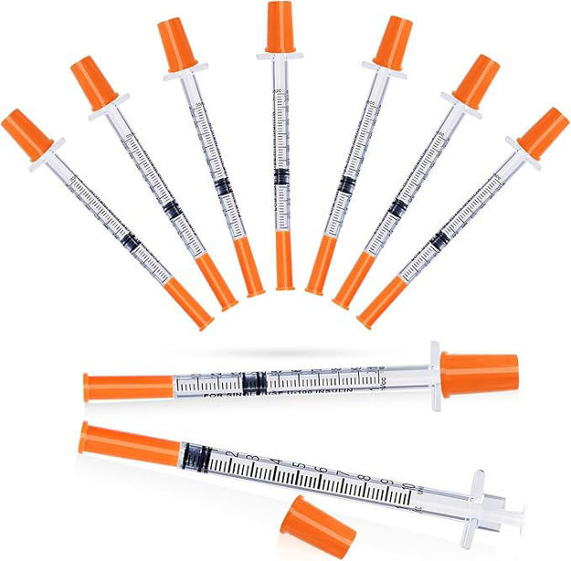 Picture of Syringe Syringes Inch Individually Wrapped