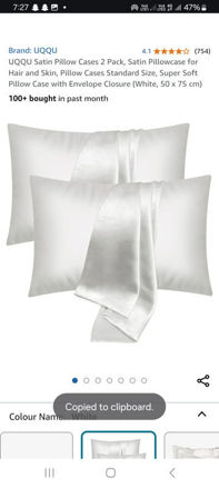 Picture of Satin Pack Pillowcase White