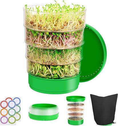 Picture of Stackable Sprouting Microgreens Soil Free