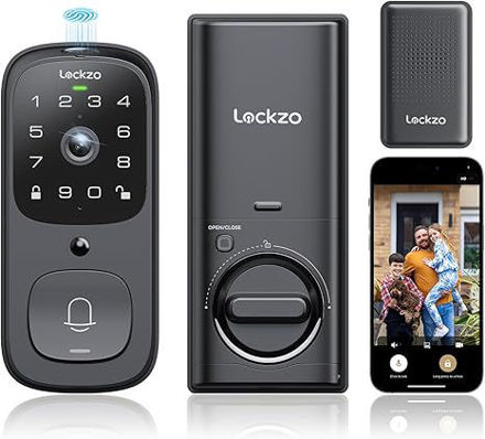 Picture of Doorbell Keyless Deadbolt Fingerprint Control