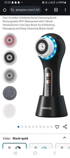 Picture of UMICKOO Exfoliator Rechargeable Waterproof Exfoliating