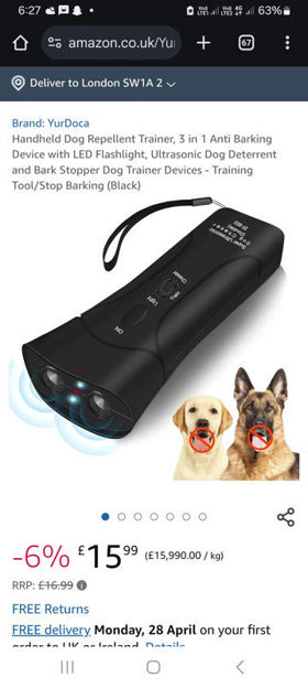 Picture of Anti Barking Device Flashlight