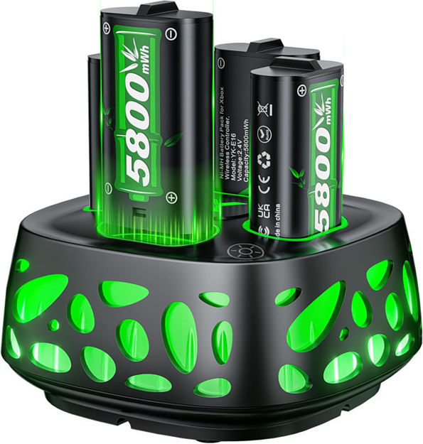 Picture of Rechargeable 4x5800mWh Controller Controllers