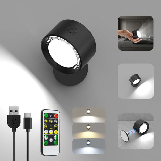 Picture of Rechargeable Temperatures Dimmable Magnetic Rotation